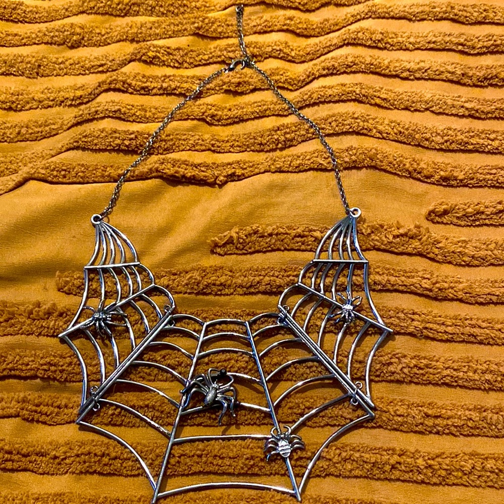 Nicoletta Carlone Spiderweb necklace
